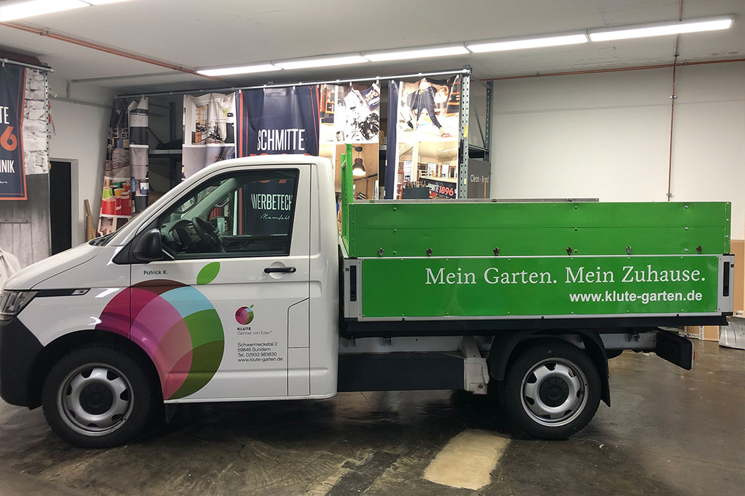 Schmitte Fahrzeugbeschriftung 08